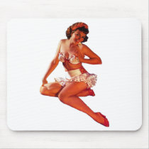 Pin Up Girl Mousepads