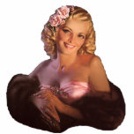 Pin Up Girl Photo Cut Outs