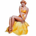 Pin Up Girl photo sculptures