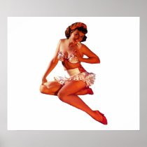 Pin Up Girl Posters