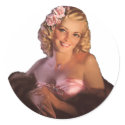 Pin Up Girl stickers