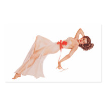 Pin Up Girl Sticker