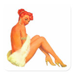 Pin Up Girl stickers