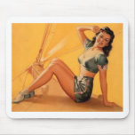 pin up girl toooo mousepads