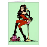 pin up greeting holiday cheers card