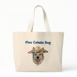 Pina Colada Beach Dog bags