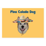 Pina Colada Beach Dog business cards