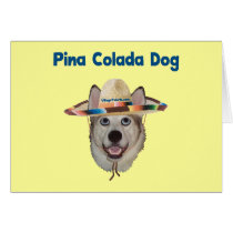 Pina Colada Beach Dog