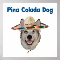 Pina Colada Beach Dog