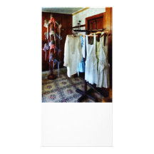 Pinafores and Bonnets in General Store Photo Greeting Card