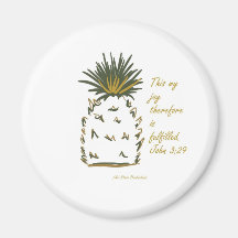 Pinapple of Joy Magnets