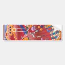 Pinball Machine Bumper Sticker