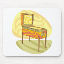 Pinball machine mouse pads