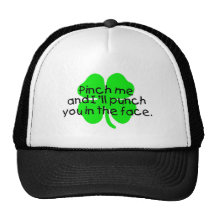 Pinch Me And I'll Punch You In The Face Trucker Hat