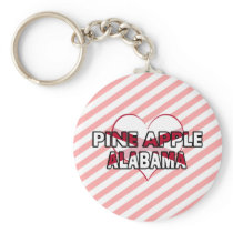 Pine Apple, Alabama Keychains