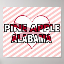 Pine Apple, Alabama Posters