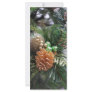 pine cone custom rack card