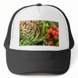 Pine cones and berries hats