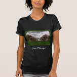 Pine Cones Collage - Custom message T Shirt