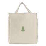 Pine Tree embroidered bags