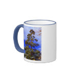 Pine with Pixelated Sky mug
