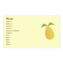 Pineapple Business Cards