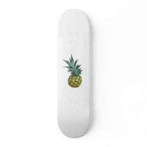 Pineapple Design, real photograph of homegrown Skateboard Deck