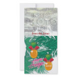 pineapple orn personalized photo card