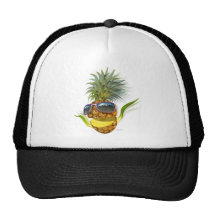pineapple trucker hats