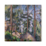 Pines and Rocks (Pins et Rochers) Paul Cézanne magnets