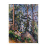 Pines and Rocks (Pins et Rochers) Paul Cézanne postcards