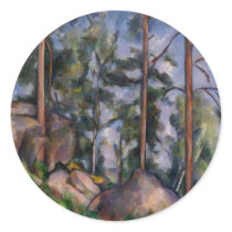 Pines and Rocks (Pins et Rochers) Paul Cézanne
