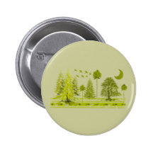 Pines with Moon-Customise Change BackGround Colour