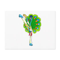 Ping Peacock Postcards