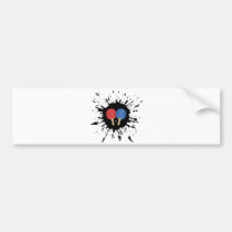Ping Pong Explosion bumper stickers