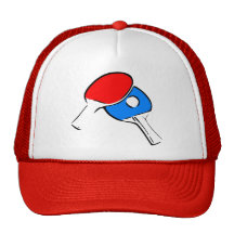 Ping Pong Paddles & Ball Trucker Hat