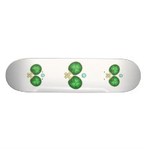 Ping Pong Shamrocks Skateboard
