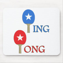 Ping Pong Star Mouse Mats