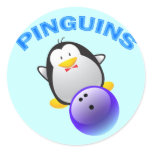 PINGUINS - BOWLING TEAM STICKERS