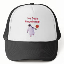 Pingwinned Penguin Ping Pong Mesh Hat