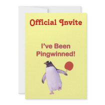 Pingwinned Penguin Ping Pong