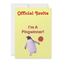Pingwinner Penguin Ping Pong