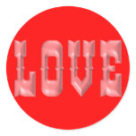 Pink 3D LOVE