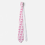 Pink Afghan Hound Dog ties