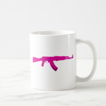Pink AK-47 Mug