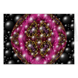 Pink and Black Bubble Design cards