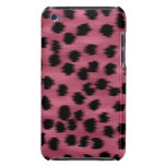 Pink and Black Cheetah Print Pattern. iPod Case-Mate Cases