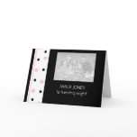 Pink and Black Party Invitations:  Customise cards
