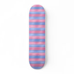 Pink and Blue Stripes skateboards