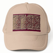 Pink and Burgundy Cap Trucker Hats